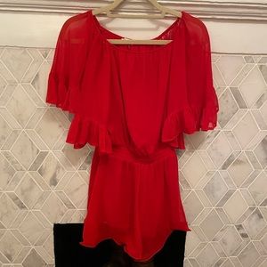 Endless Rose Romper! Like new!!